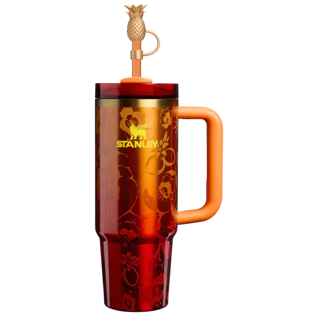 Stanley 1913 x KAROL G TROPICOQUETA 30 oz Quencher H2.O FlowState™ Tumbler – Limited Edition Gold